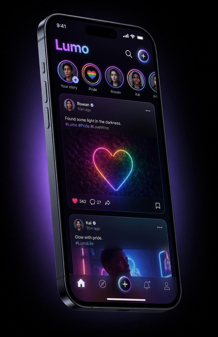 Lumo — Your feed
